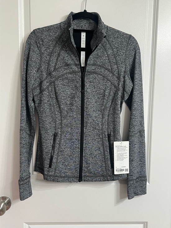 lululemon athletica Jackets & Blazers - NWT Lululemon Define Full Length Jacket Heathered Black 8